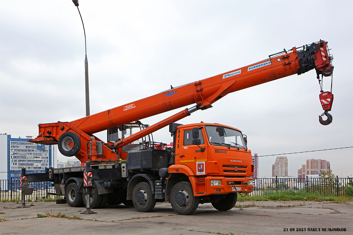 Москва, № 5413 — КамАЗ-6540-L4(19)