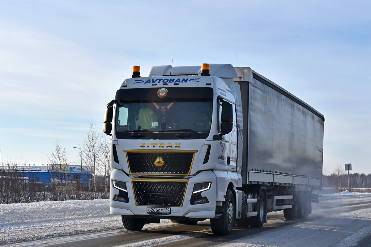 Пермский край, № О 266 ОЕ 159 — Sitrak C7H ZZ4186 MAX
