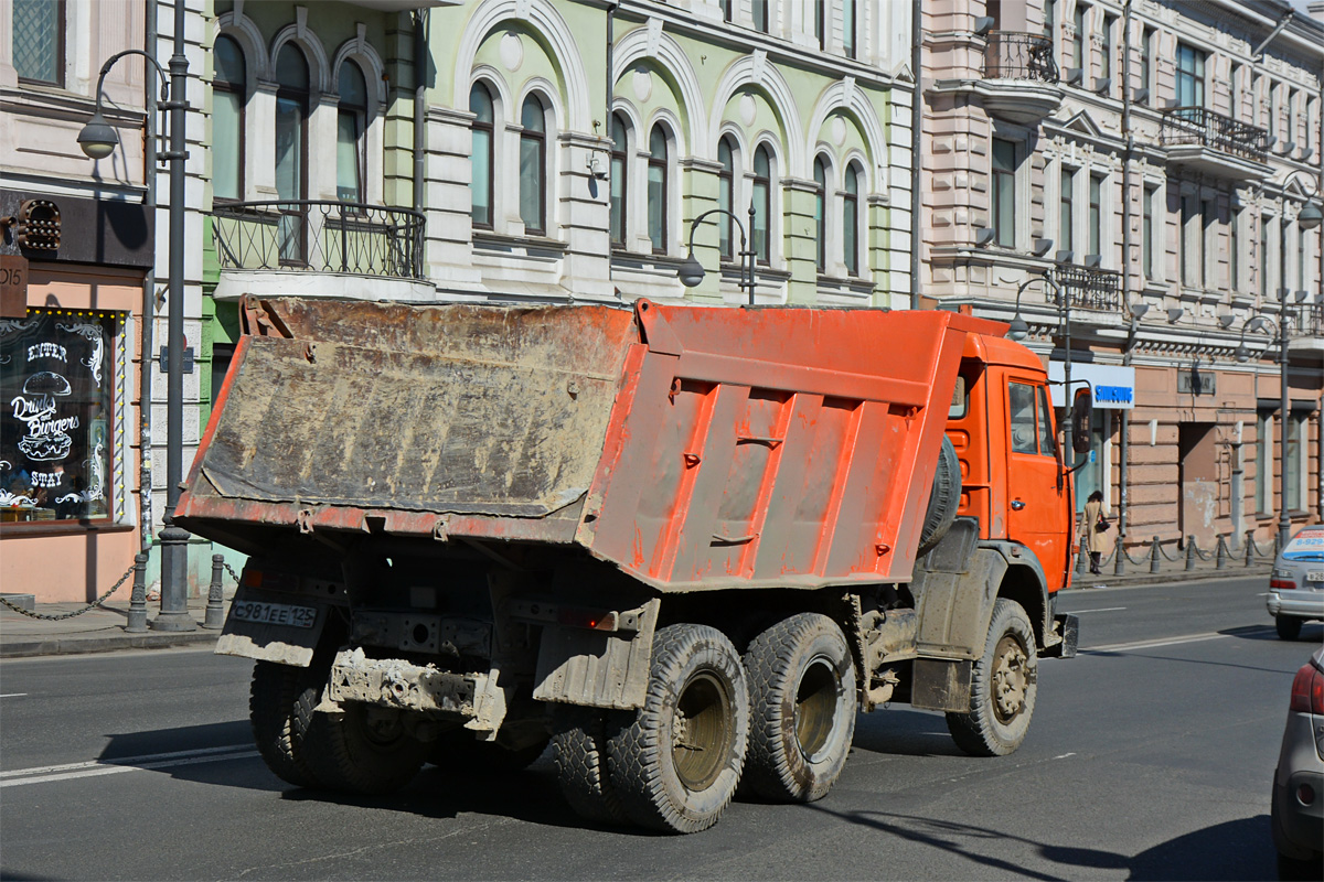 Приморский край, № С 981 ЕЕ 125 — КамАЗ-65115 [651150]