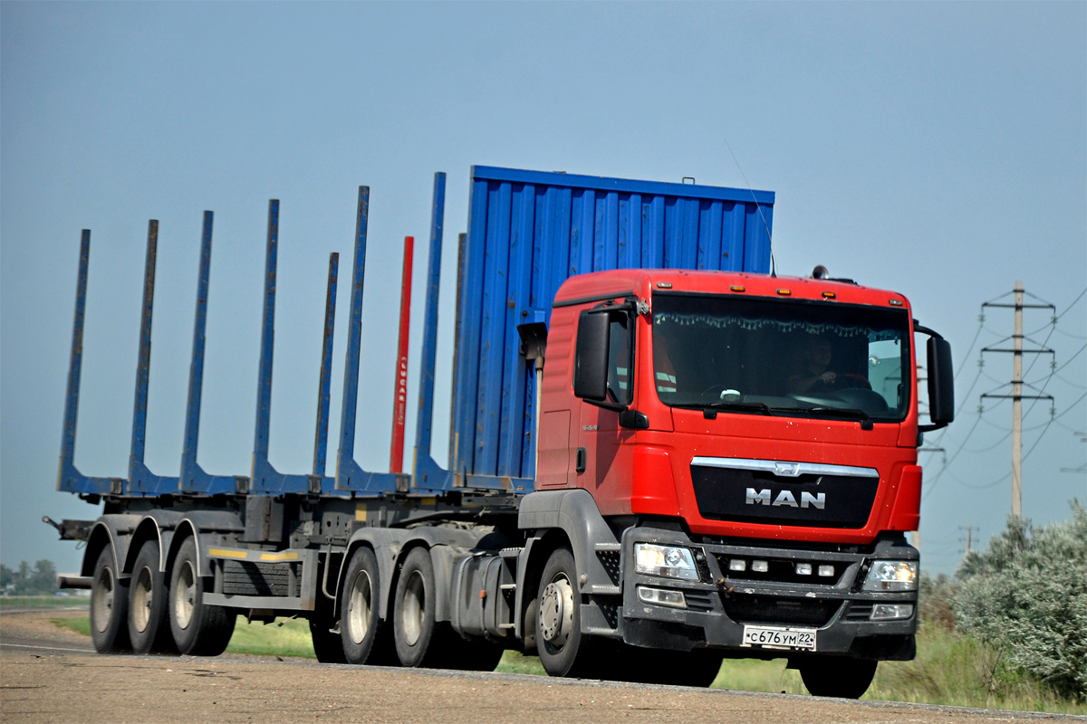 Алтайский край, № С 676 УМ 22 — MAN TGS 26.400