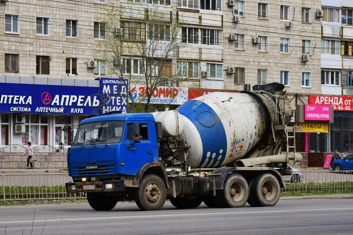 Ростовская область, № У 222 РМ 161 — КамАЗ-65115-62