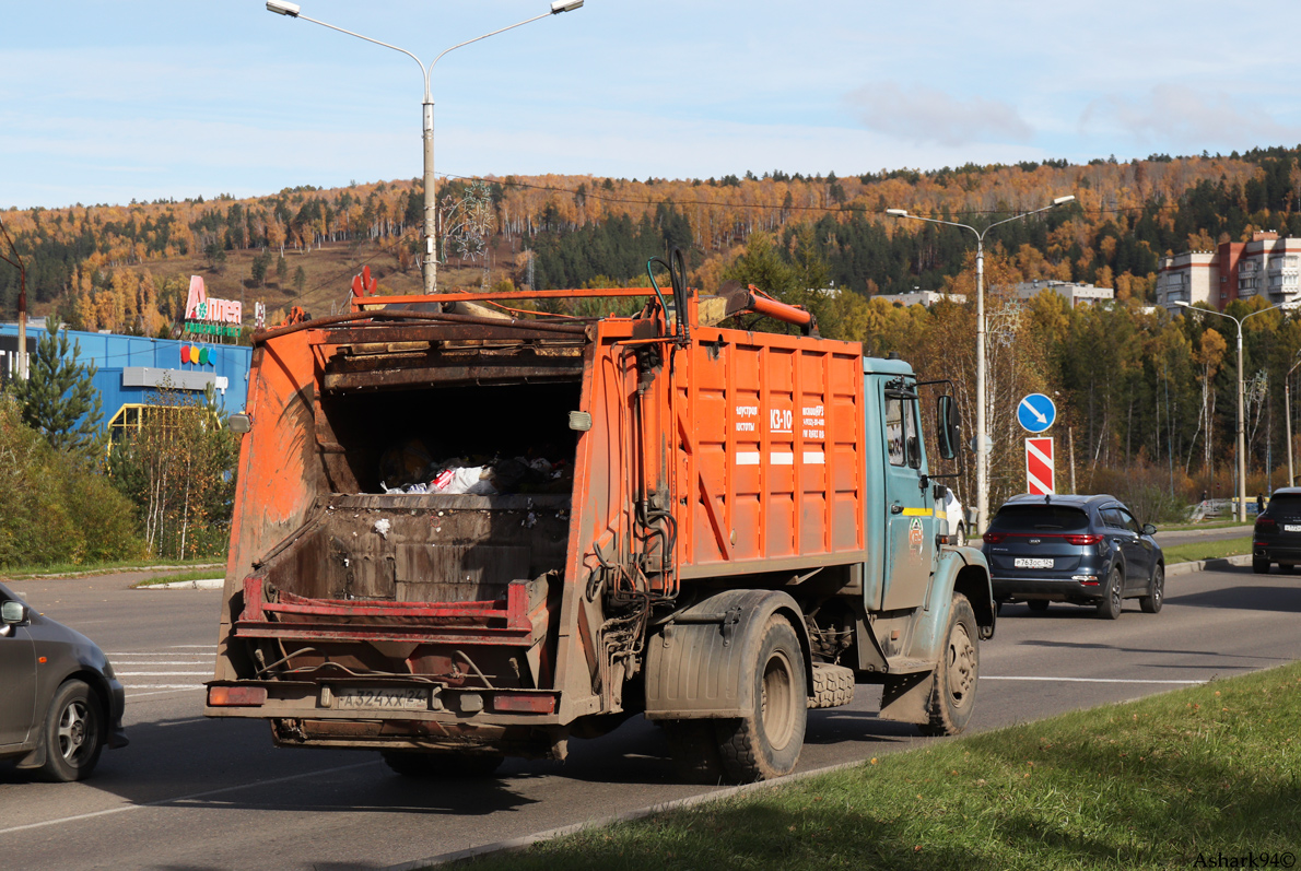 Красноярский край, № А 324 ХХ 24 — ЗИЛ-433362