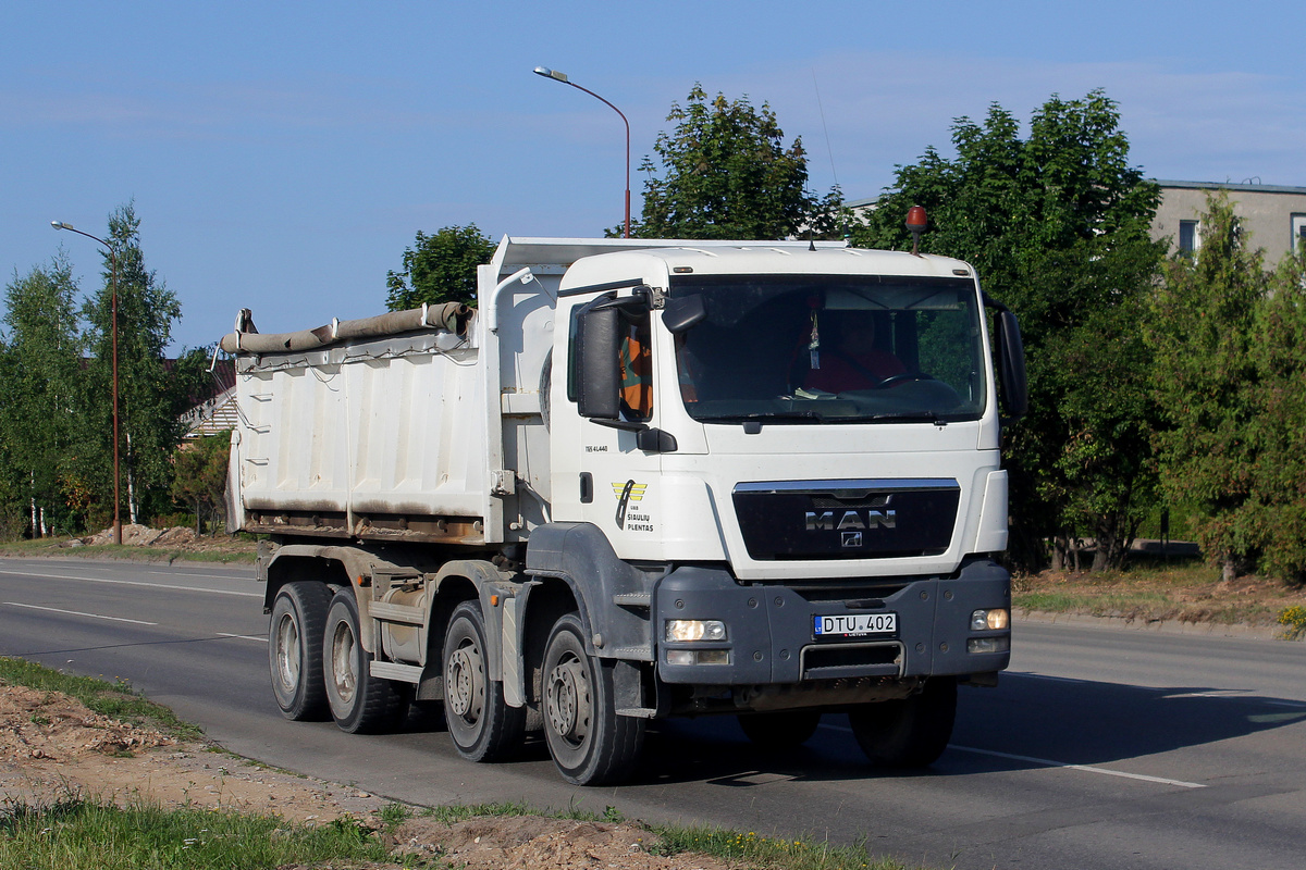 Литва, № DTU 402 — MAN TGS 41.440