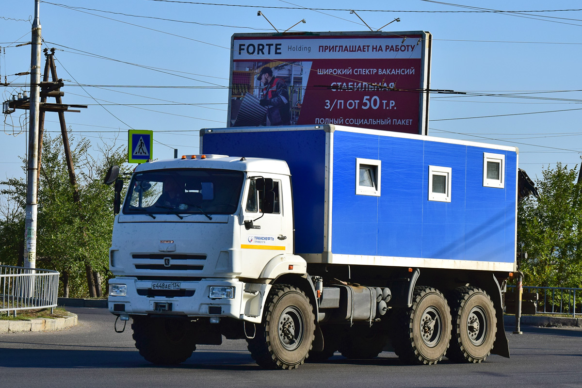 Волгоградская область, № Е 448 АЕ 134 — КамАЗ-43118-46