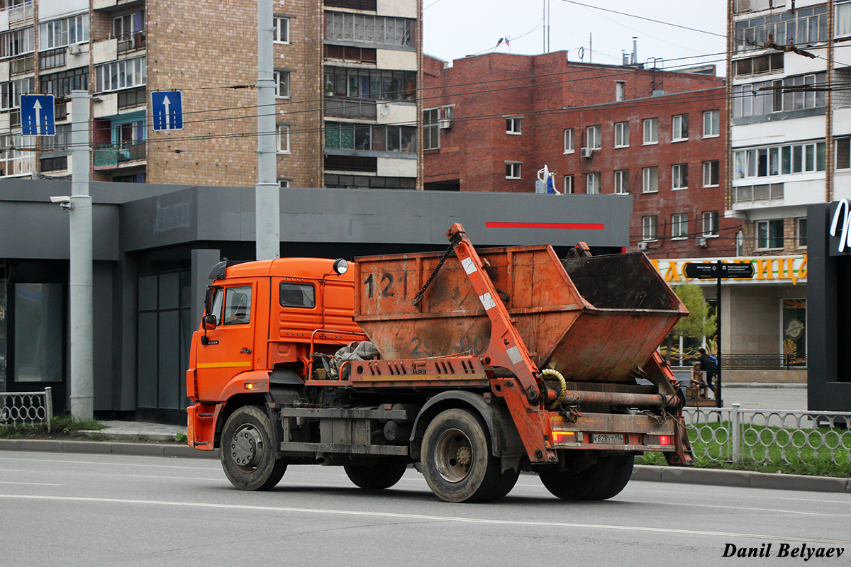 Свердловская область, № К 828 УТ 196 — КамАЗ-43255-G5(69)