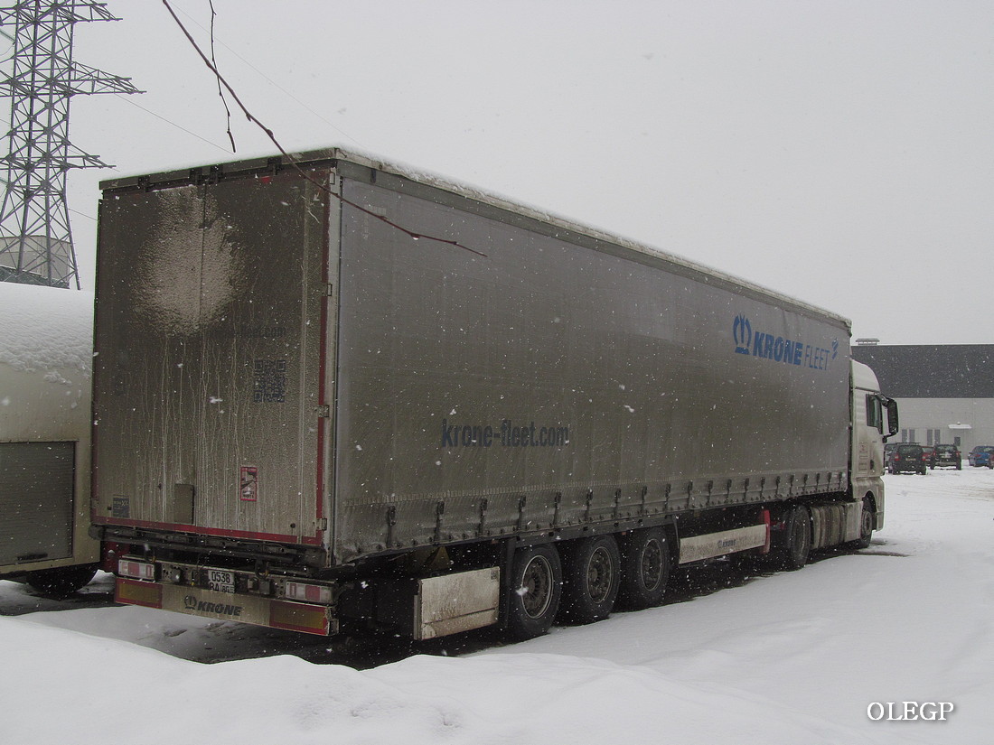 Узбекистан, № 0538 BA 80 — Krone SDP 27 Profi Liner / SDP 24