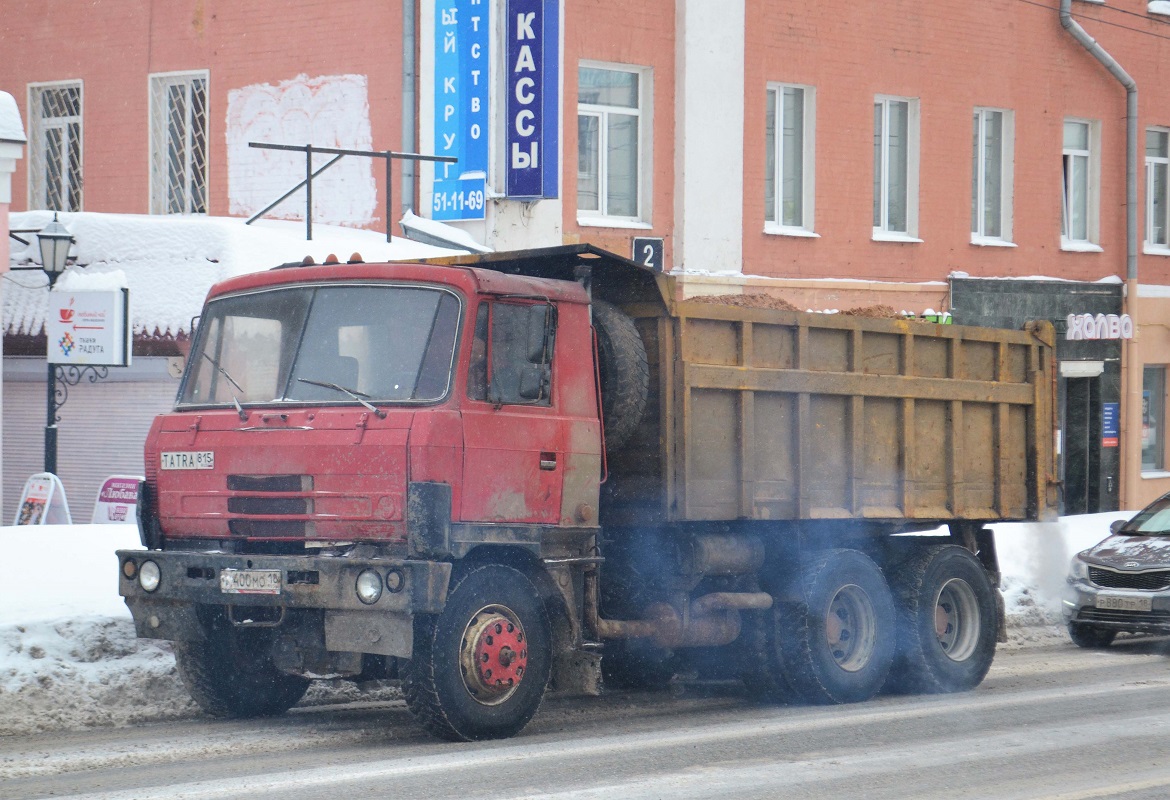 Удмуртия, № М 400 МО 18 — Tatra 815 SV