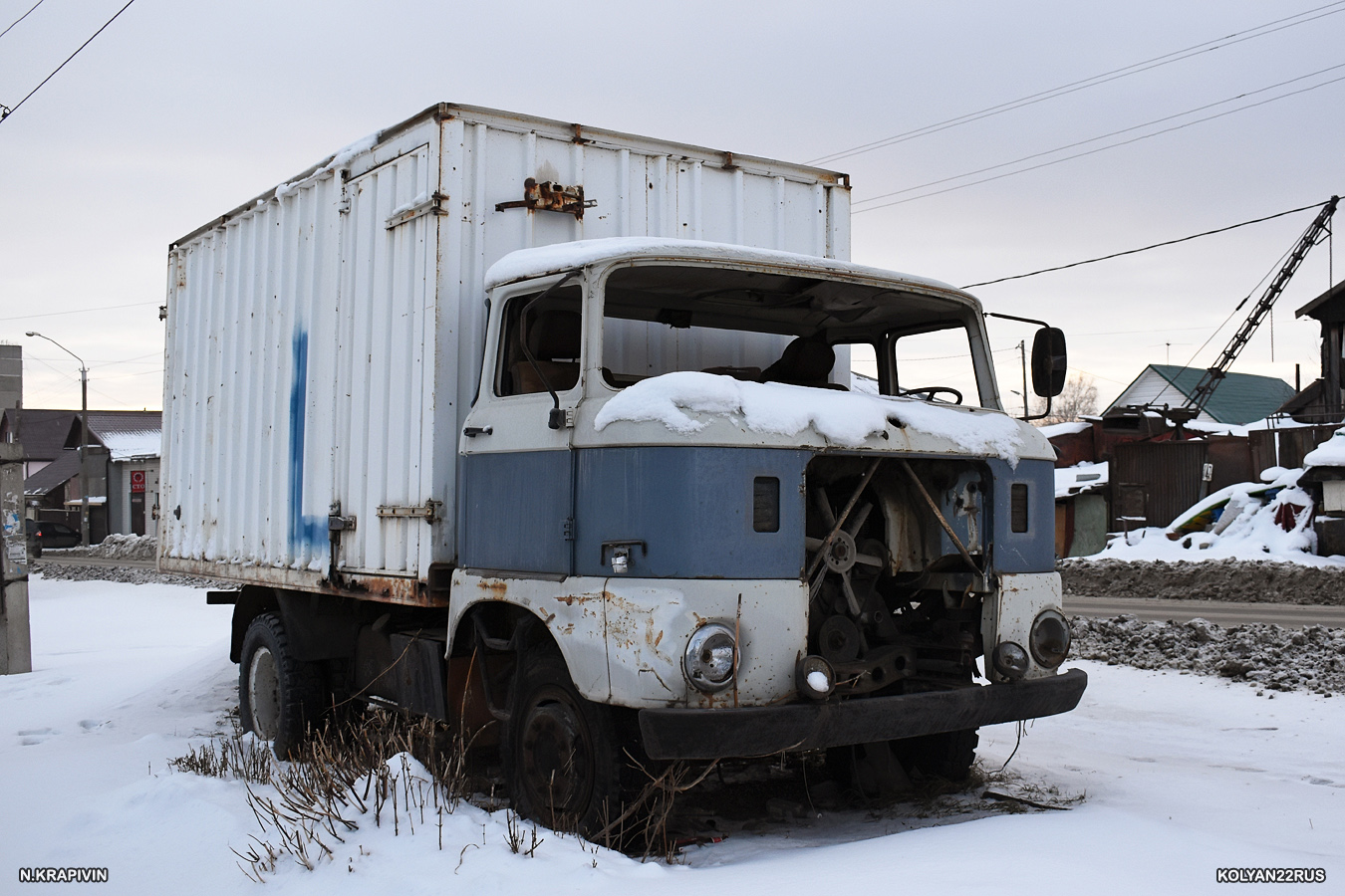 Алтайский край, № К 212 УК 55 — IFA W50L/IKB-1