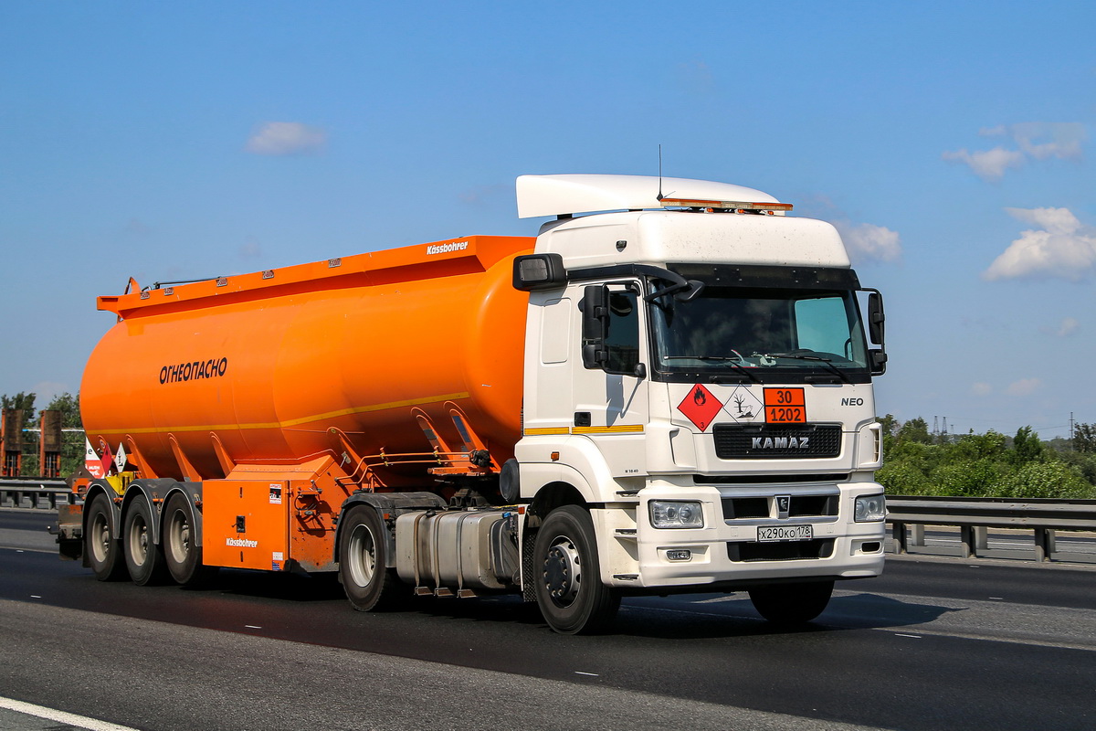 Санкт-Петербург, № Х 290 КО 178 — КамАЗ-5490-S5(87)
