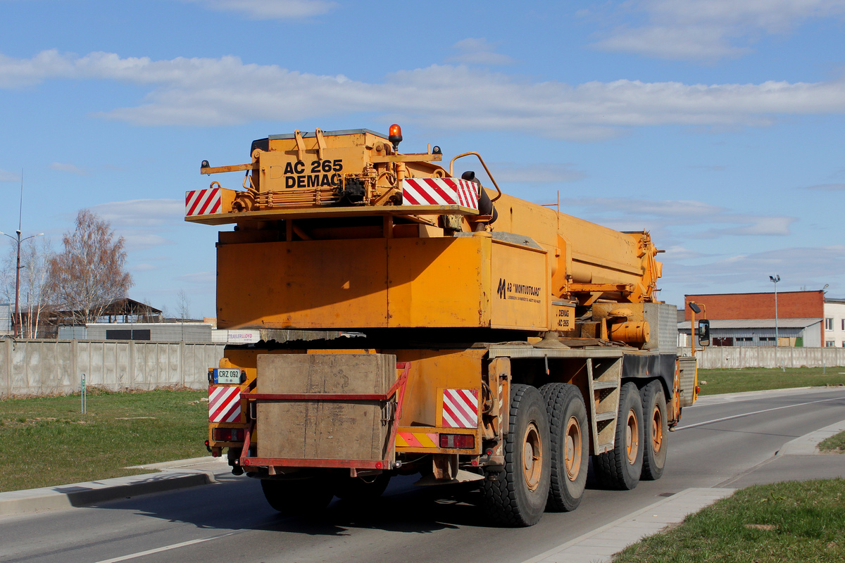 Литва, № CRZ 092 — Terex / Demag (общ.мод.) [W09-M02,M10]