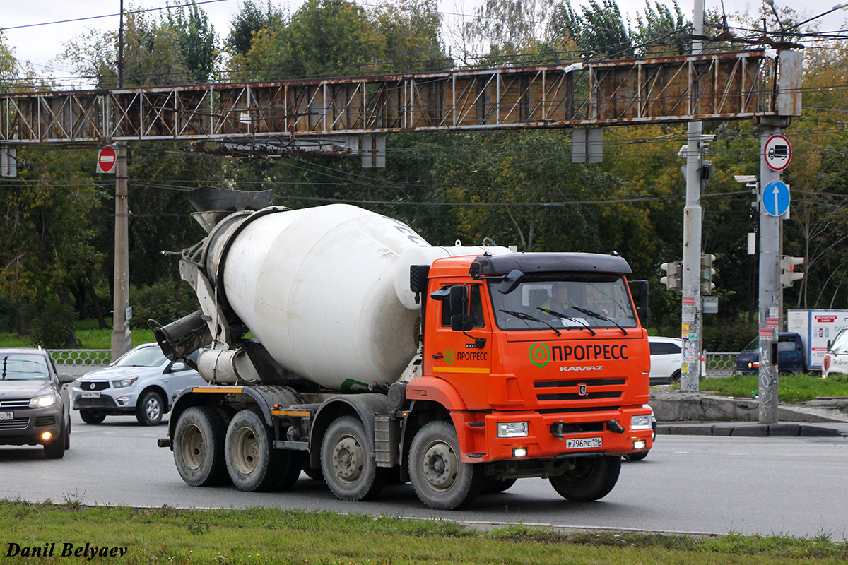 Свердловская область, № Р 796 РС 196 — КамАЗ-6540-A5(48)