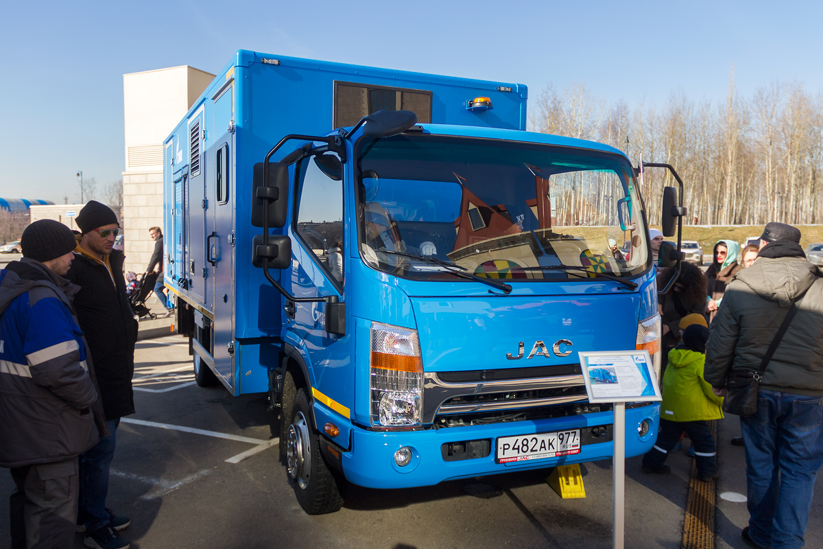 Москва, № Р 482 АК 977 — JAC N90; Москва — Неделя городского хозяйства 2023