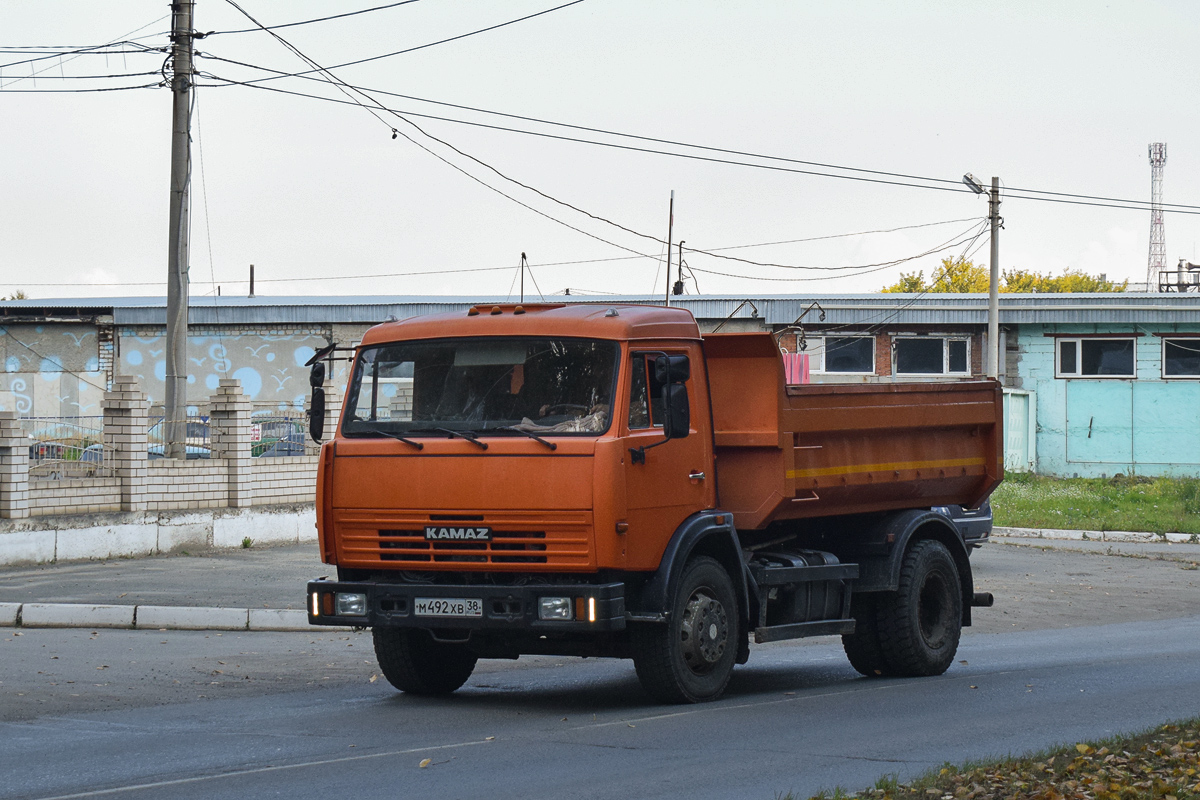 Алтайский край, № М 492 ХВ 38 — КамАЗ-43255-A3(96)