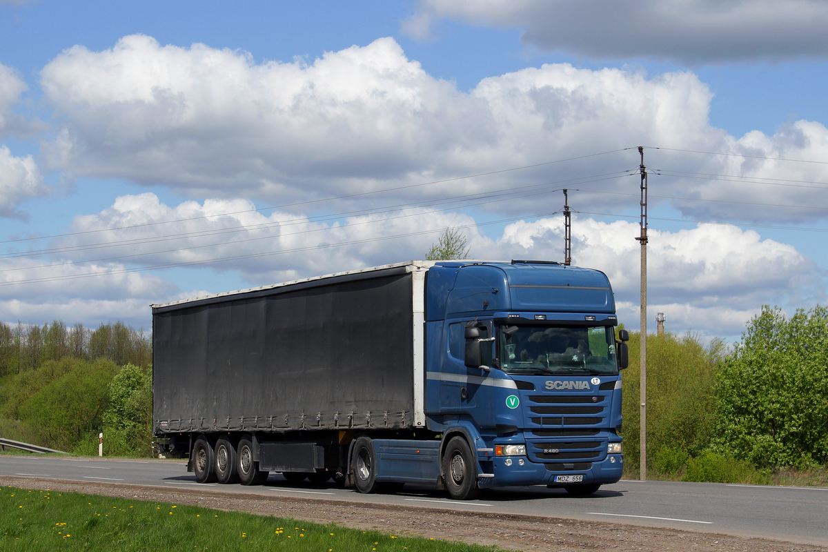 Литва, № MDZ 656 — Scania ('2013) R480