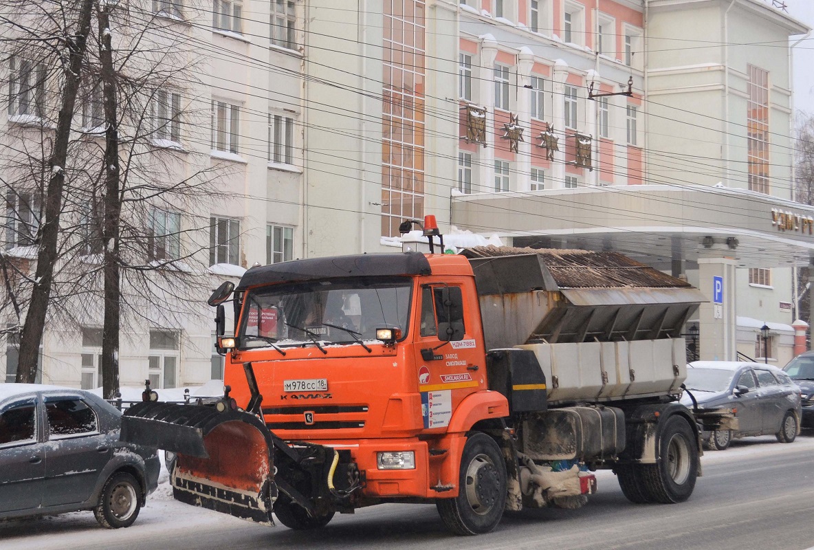 Удмуртия, № М 978 СС 18 — КамАЗ-43253-G5(69)