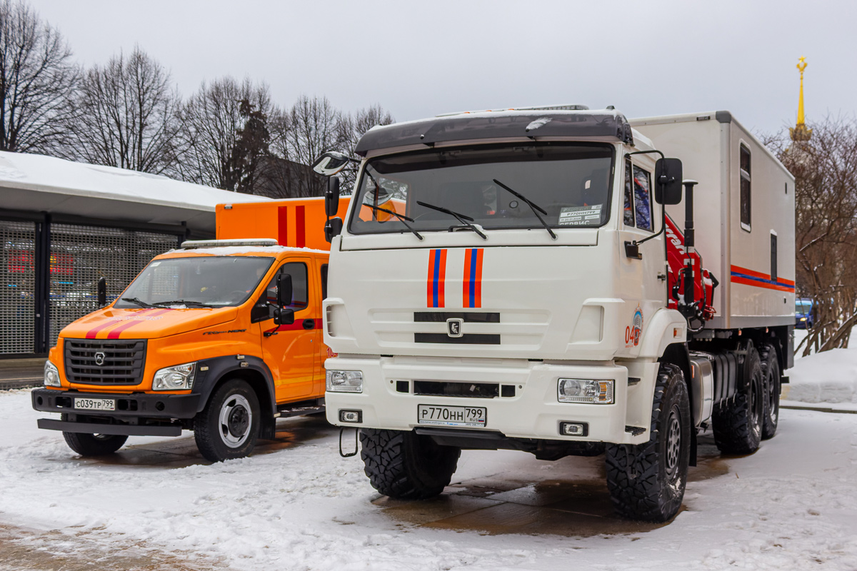 Москва, № Р 770 НН 799 — КамАЗ-43118 (общая модель)