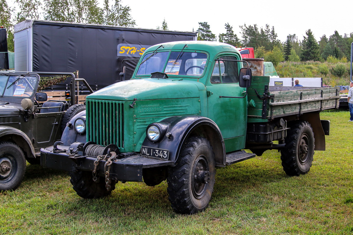 Финляндия, № NLI-343 — ГАЗ-63А; Финляндия — Power Truck Show 2019