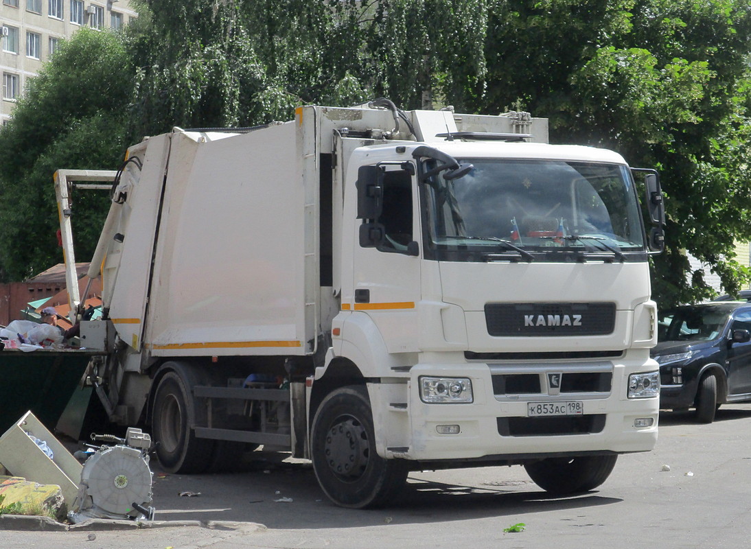 Санкт-Петербург, № К 853 АС 198 — КамАЗ-5325-G5(69)
