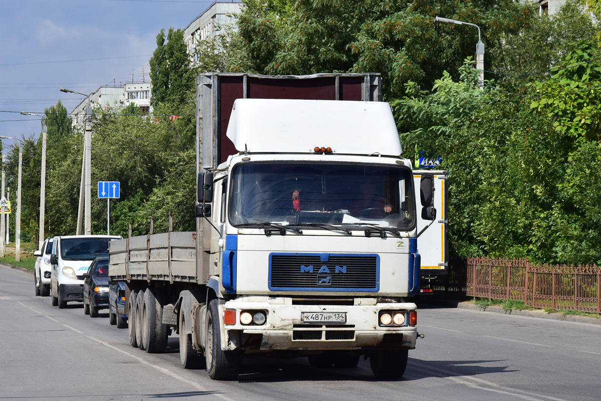 Волгоградская область, № К 487 НР 134 — MAN F90 19.xxx (общая)