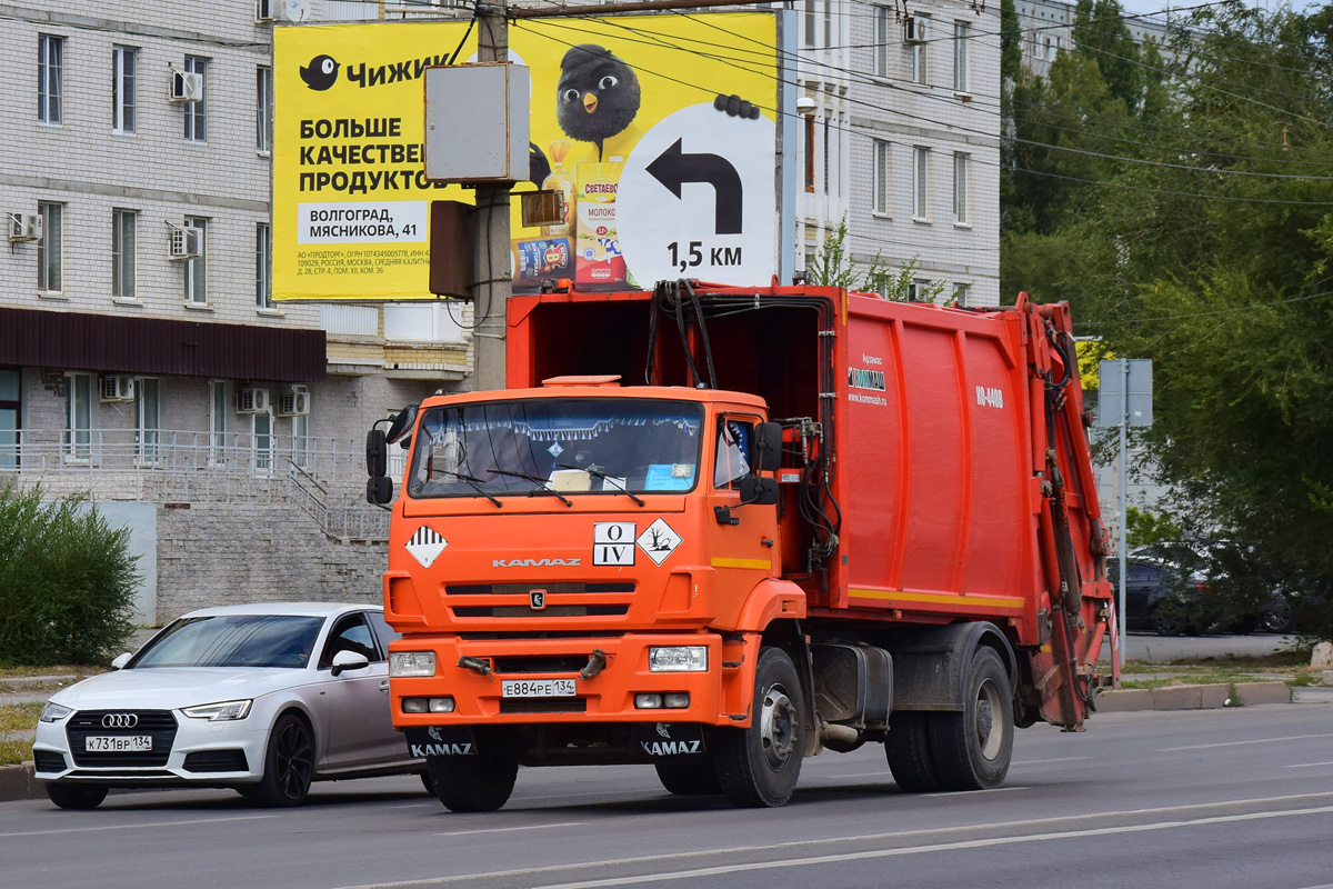 Волгоградская область, № Е 884 РЕ 134 — КамАЗ-53605-A5(48)
