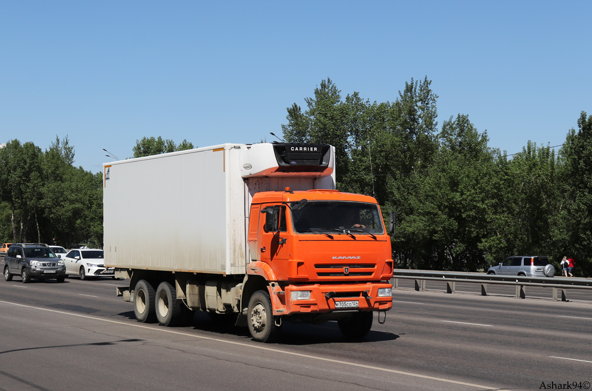 Красноярский край, № Р 705 СО 124 — КамАЗ-65111-50