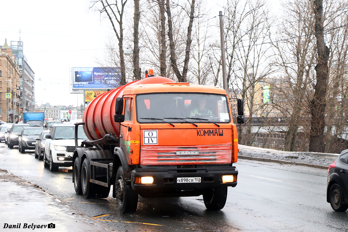 Башкортостан, № Х 898 СВ 102 — КамАЗ-65115-62