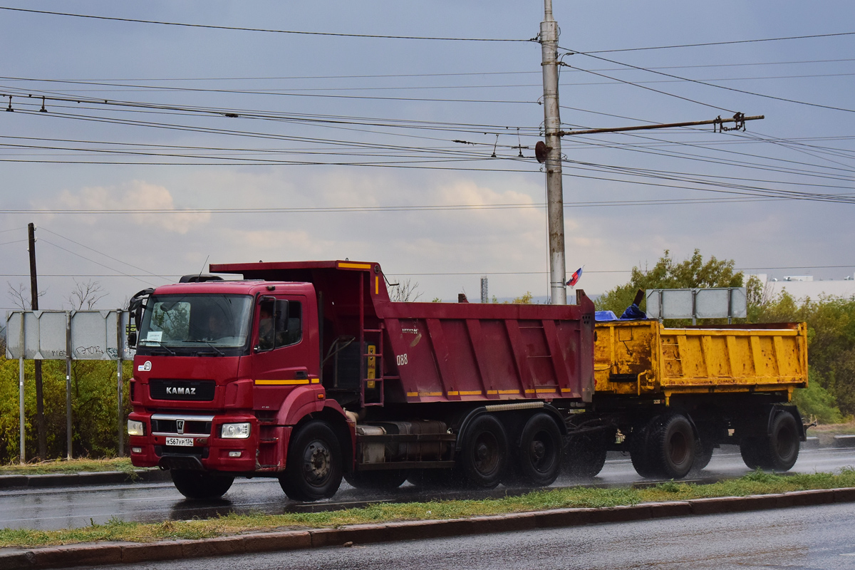 Волгоградская область, № 088 — КамАЗ-6580-S5(87)