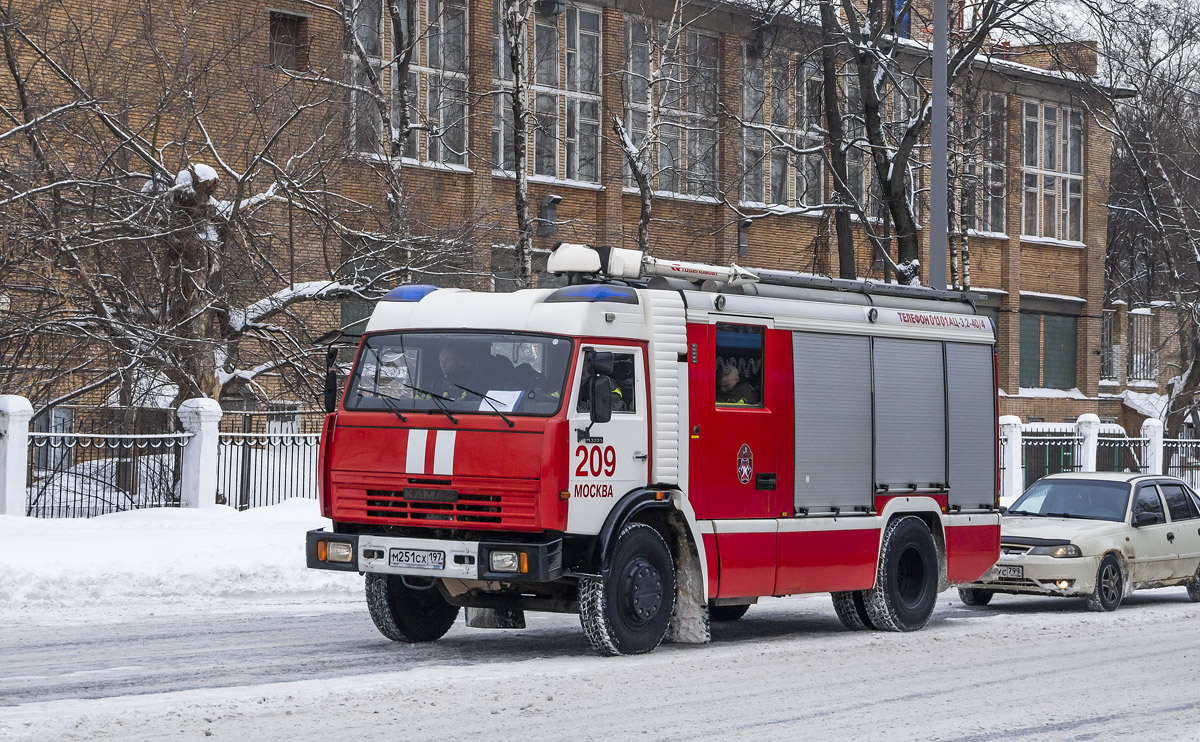Москва, № М 251 СХ 197 — КамАЗ-43253-A3(96)