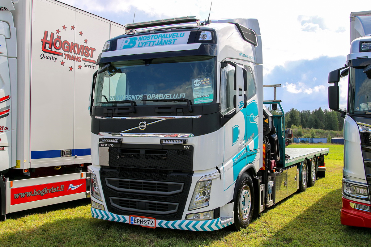 Финляндия, № EPN-272 — Volvo ('2012) FH.540; Финляндия — Power Truck Show 2019