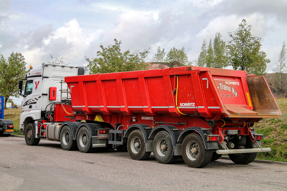 Финляндия, № DCD-293 — Schmitz Cargobull S.KI (общая модель)