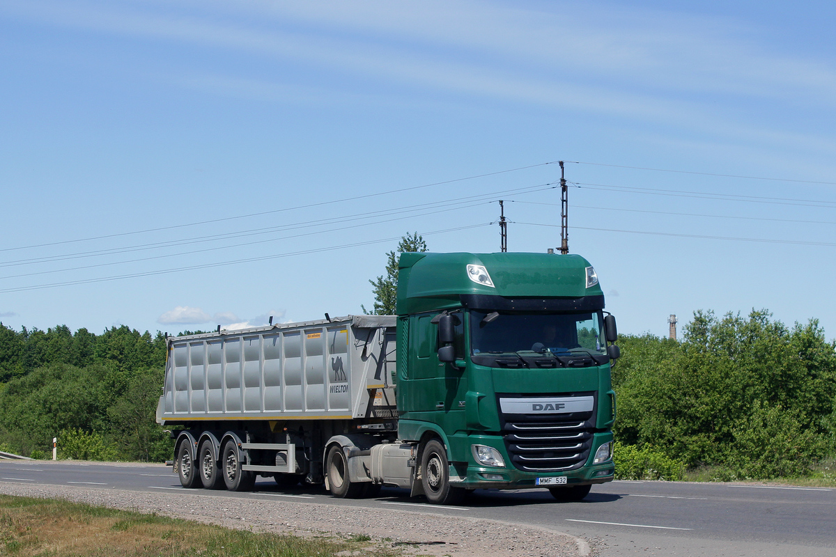 Литва, № MMF 532 — DAF XF Euro6 FT