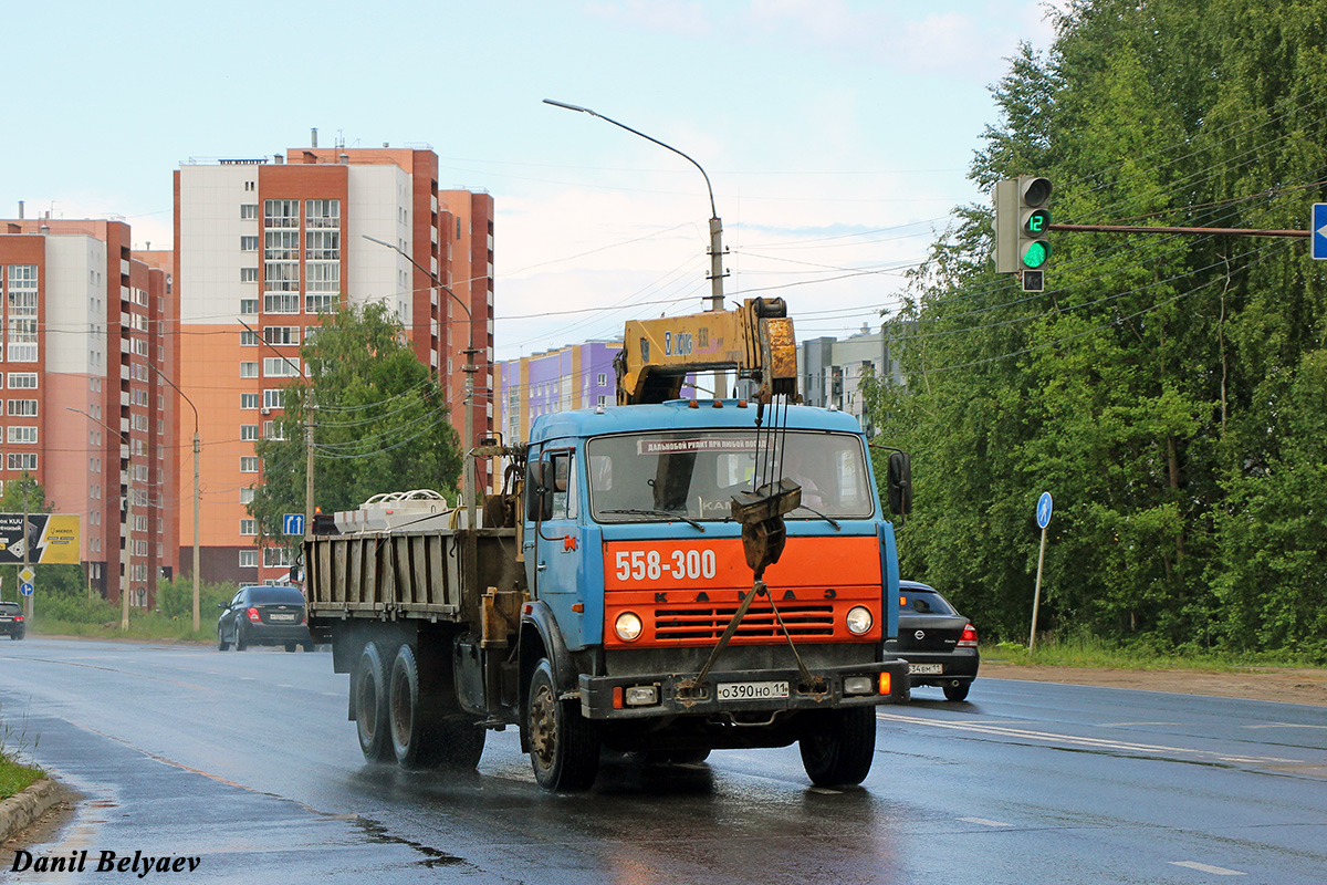 Коми, № О 390 НО 11 — КамАЗ-53215-15 [53215R]