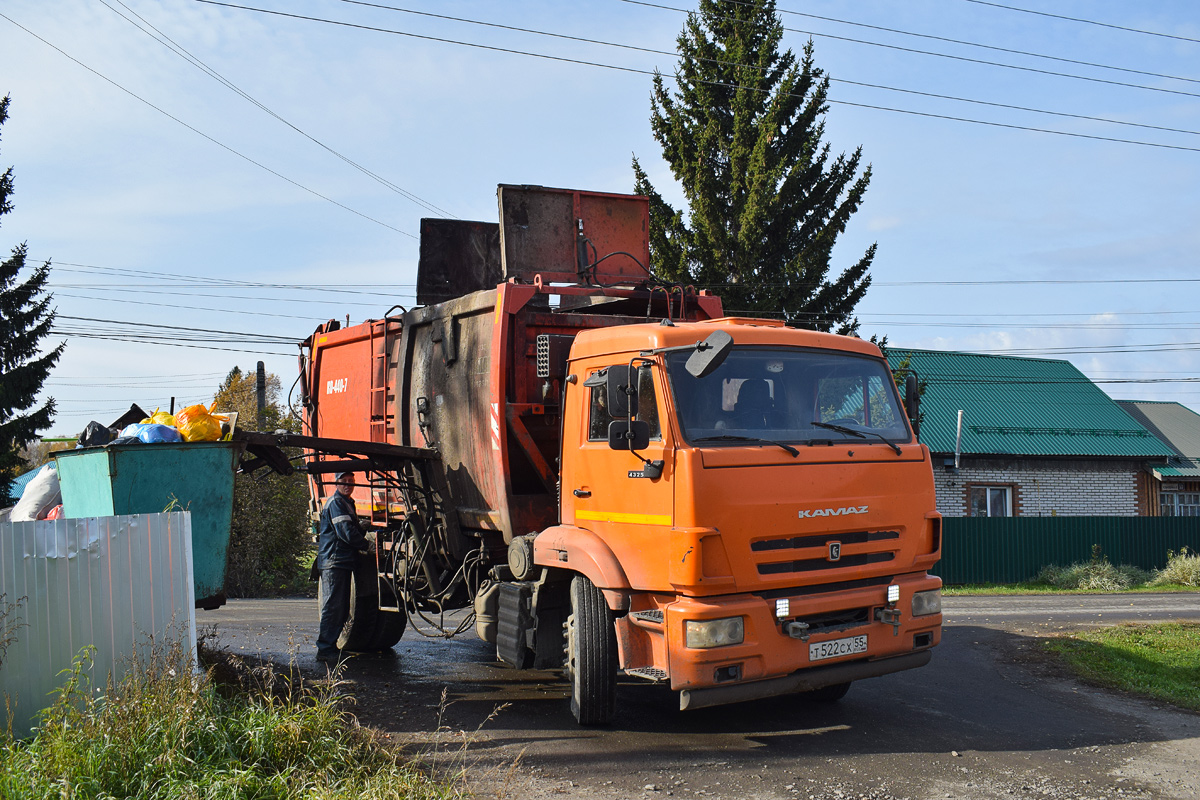 Алтайский край, № Т 522 СХ 55 — КамАЗ-43253-R4(28)