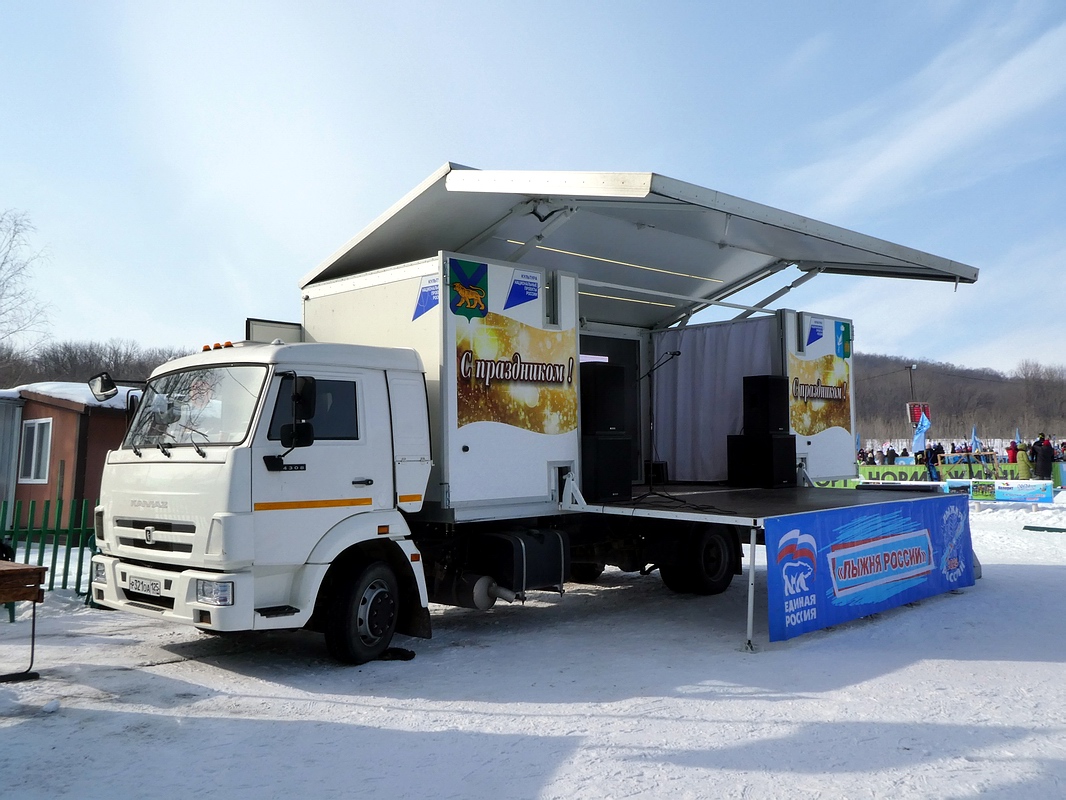 Приморский край, № Р 321 ОА 125 — КамАЗ-4308-G5(69)
