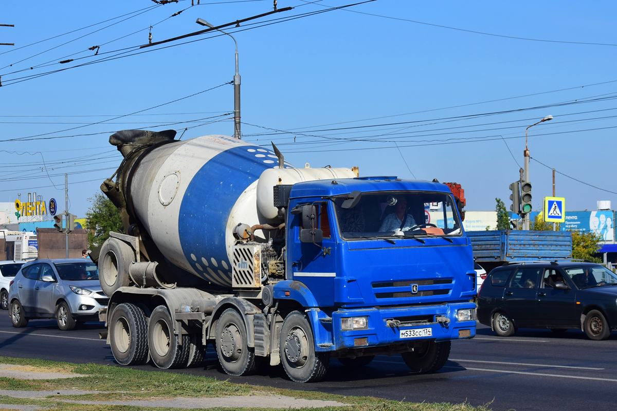 Волгоградская область, № М 533 СС 134 — КамАЗ-6540-L4(19)