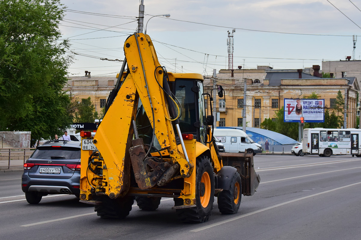 Волгоградская область, № 6349 ВЕ 34 — JCB 3CX