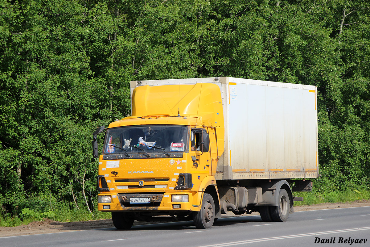 Коми, № О 847 УА 11 — КамАЗ-4308-R4(28)