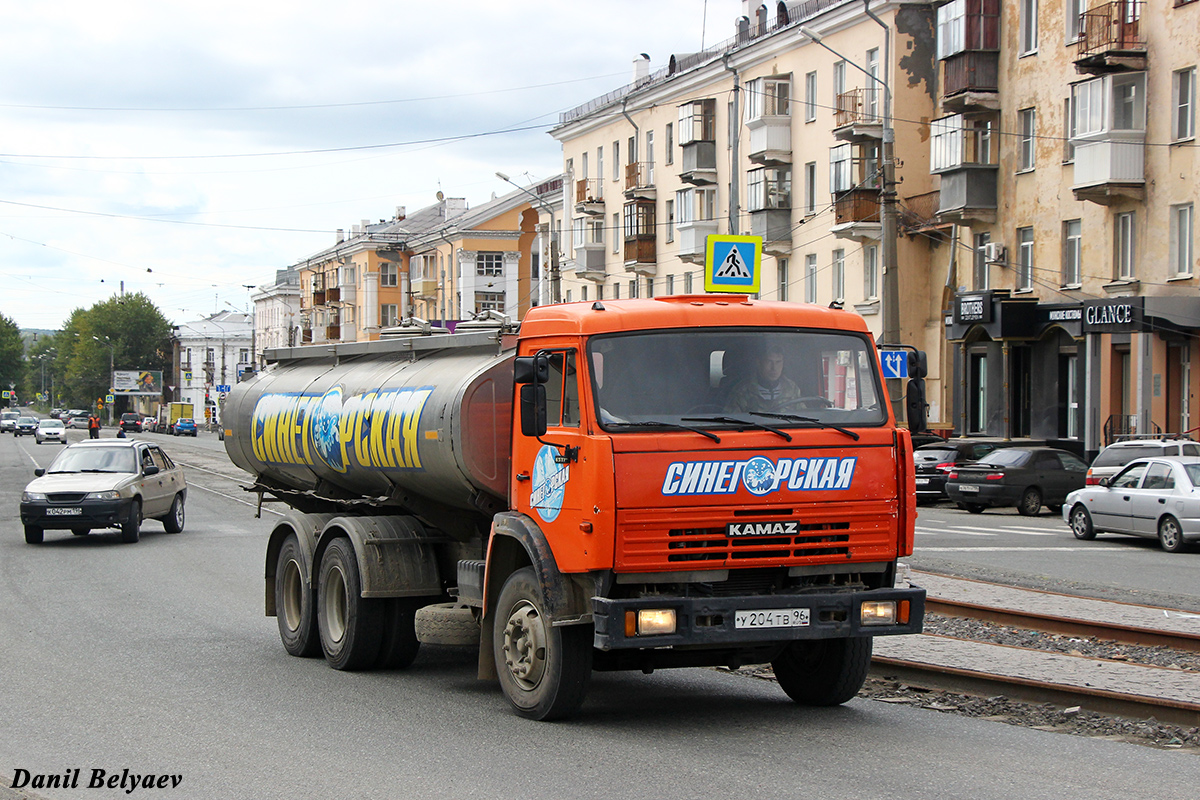 Свердловская область, № У 204 ТВ 96 — КамАЗ-65115-62