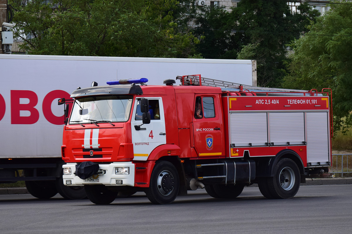 Волгоградская область, № Е 343 МА 134 — КамАЗ-43253-G5(69)