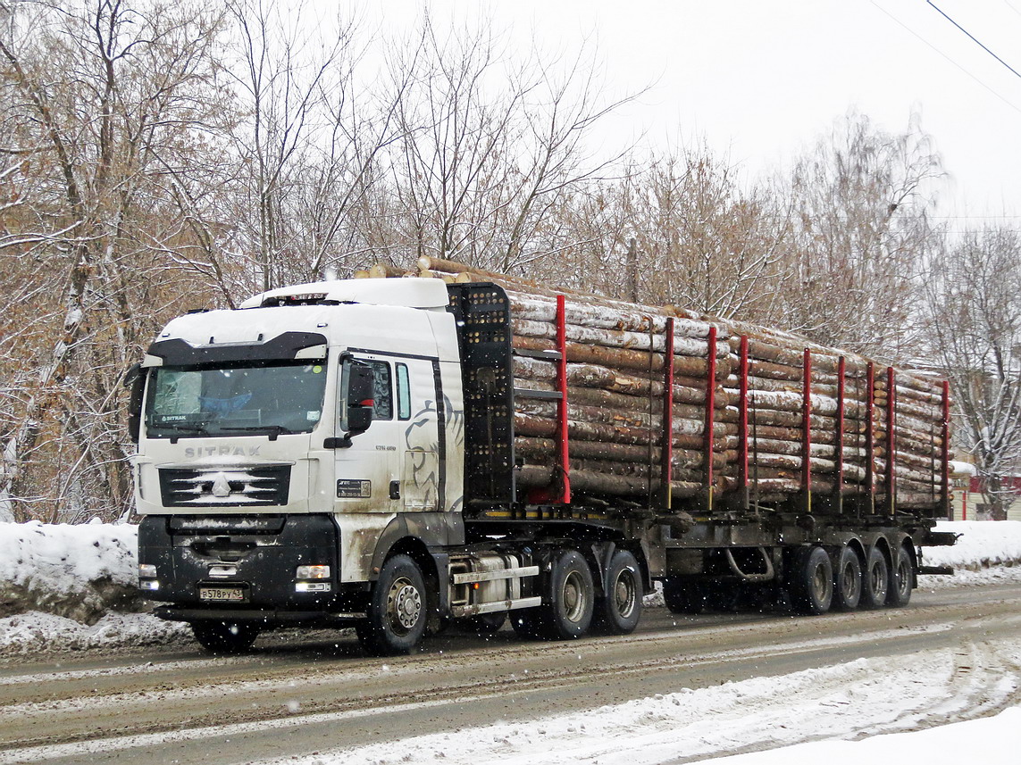 Кировская область, № В 578 РУ 43 — Sitrak C7H ZZ4256