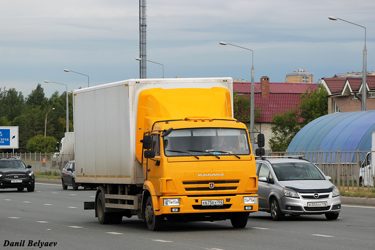 Башкортостан, № К 675 ЕУ 702 — КамАЗ-4308-G5(69)