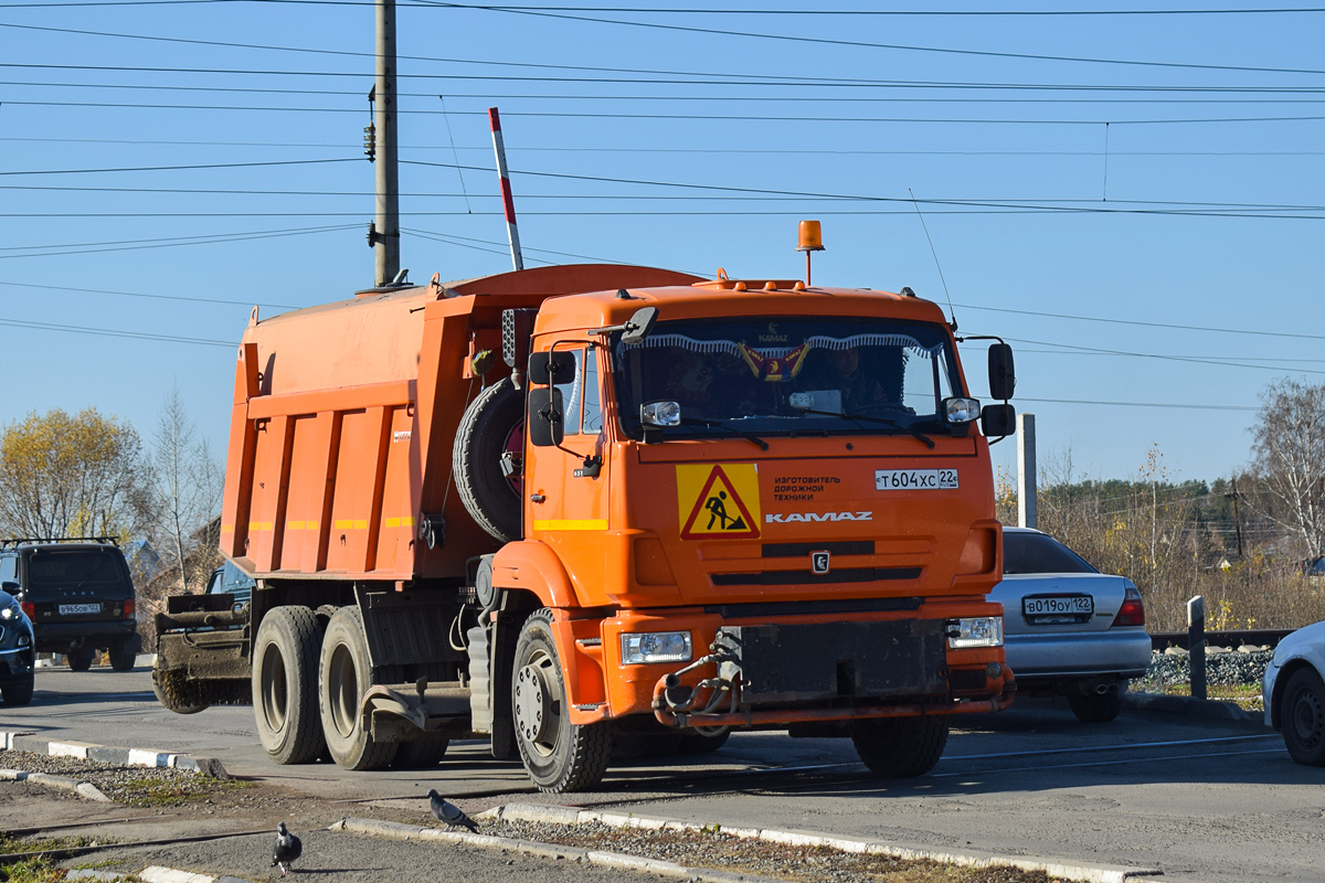 Алтайский край, № Т 604 ХС 22 — КамАЗ-65115-L4(19)