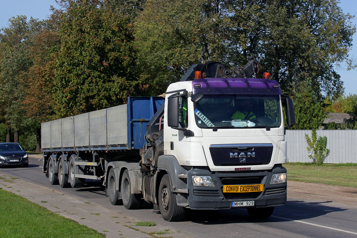 Литва, № MHM 929 — MAN TGS 33.400