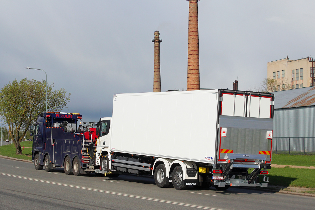Литва, № P01448 — Scania ('2016) P-Series (общ. м)