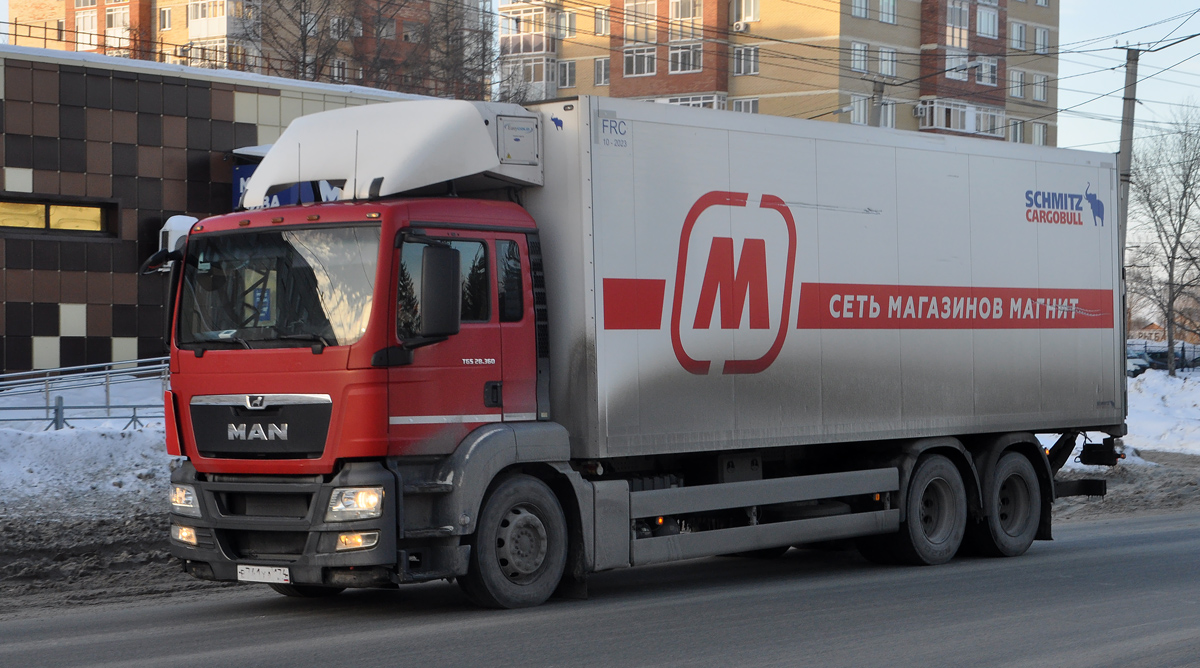 Омская область, № В 741 ХА 174 — MAN TGS 28.360