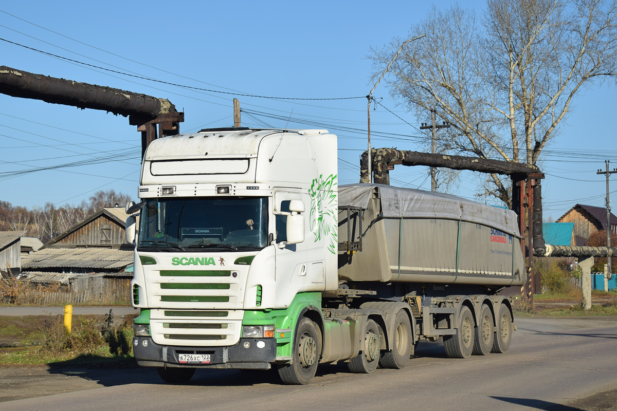 Алтайский край, № А 726 ХС 122 — Scania ('2004, общая модель)