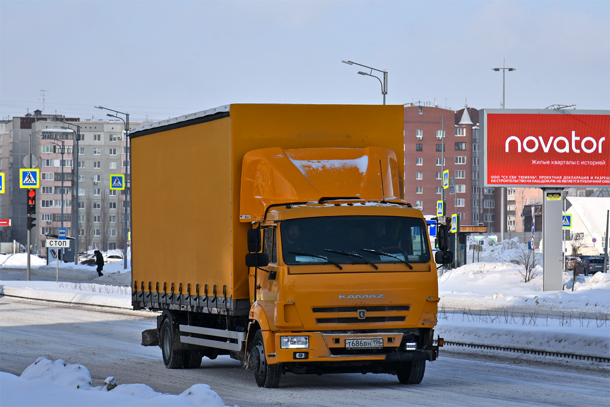 Свердловская область, № Т 686 ВН 196 — КамАЗ-4308-G5(69)