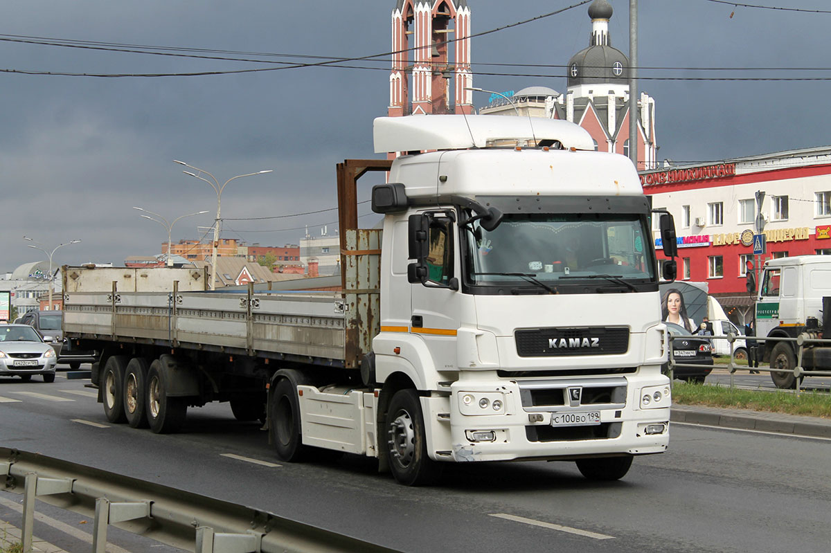 Москва, № С 100 ВО 199 — КамАЗ-5490-T5(68)