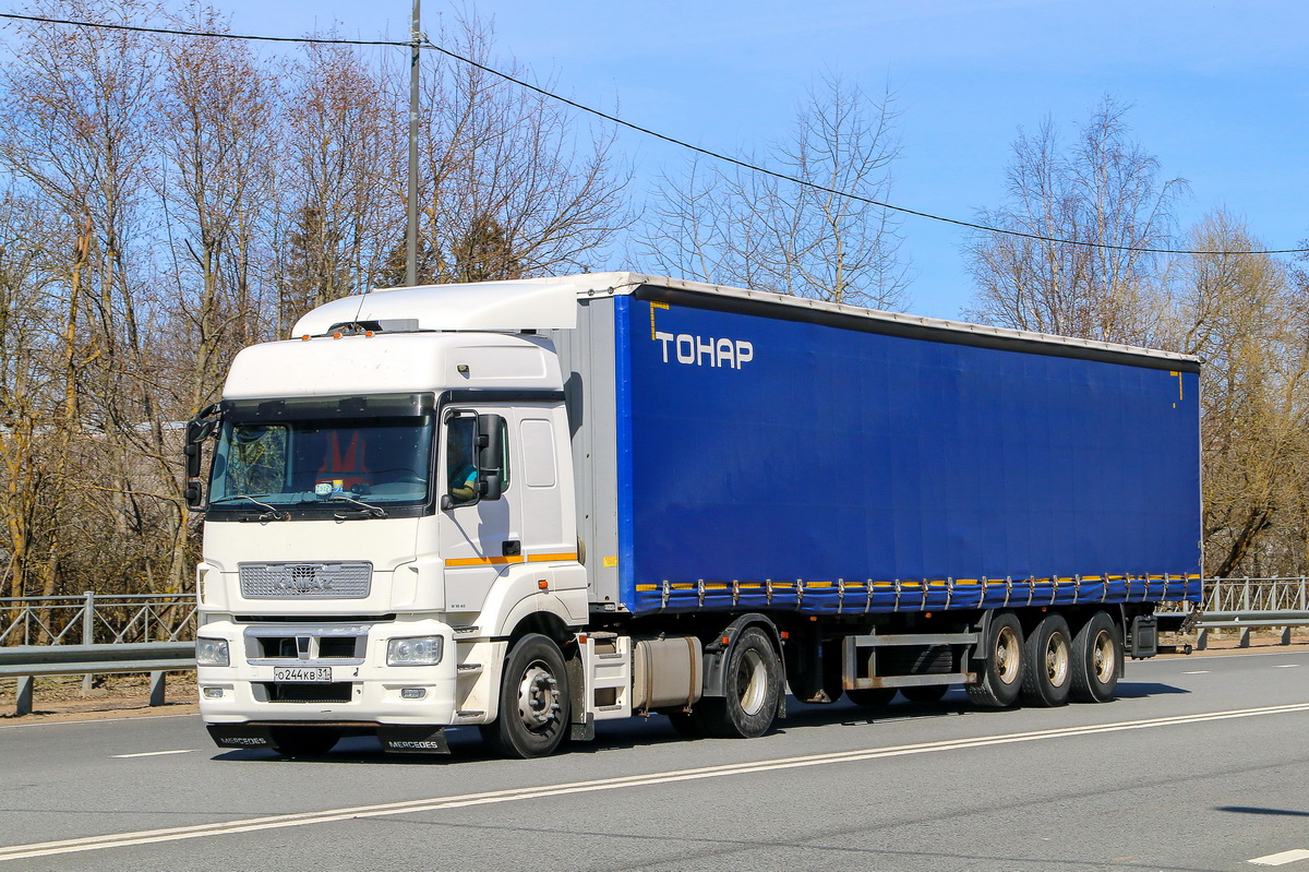 Белгородская область, № О 244 КВ 31 — КамАЗ-5490-S5(87)