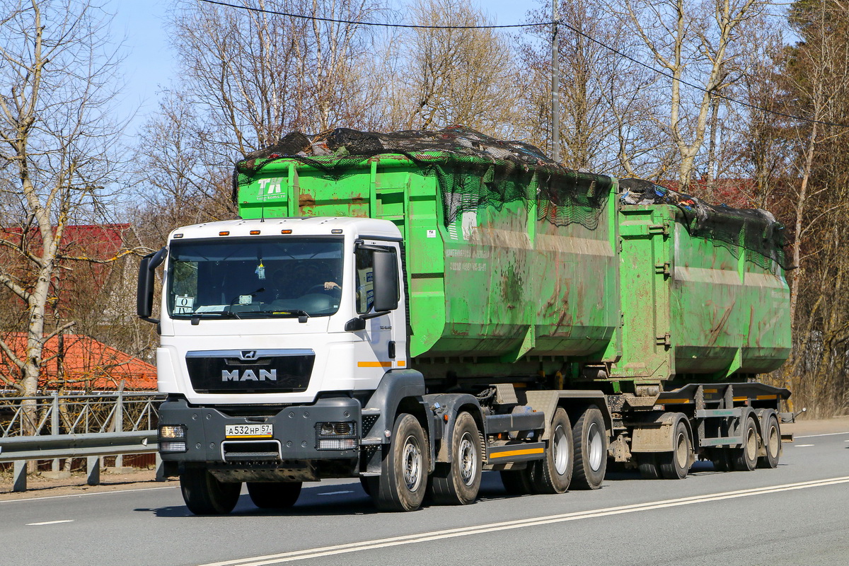 Москва, № А 532 НР 57 — MAN TGS 41.440